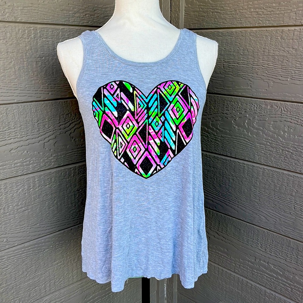 Justice Heart Tank-Top